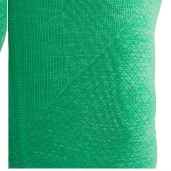 Lululemon In The Flow Crop Very Green size 6 EUC - Picture 7 of 11